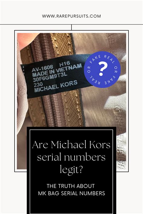 real michael kors bag inside|michael kors serial number checker.